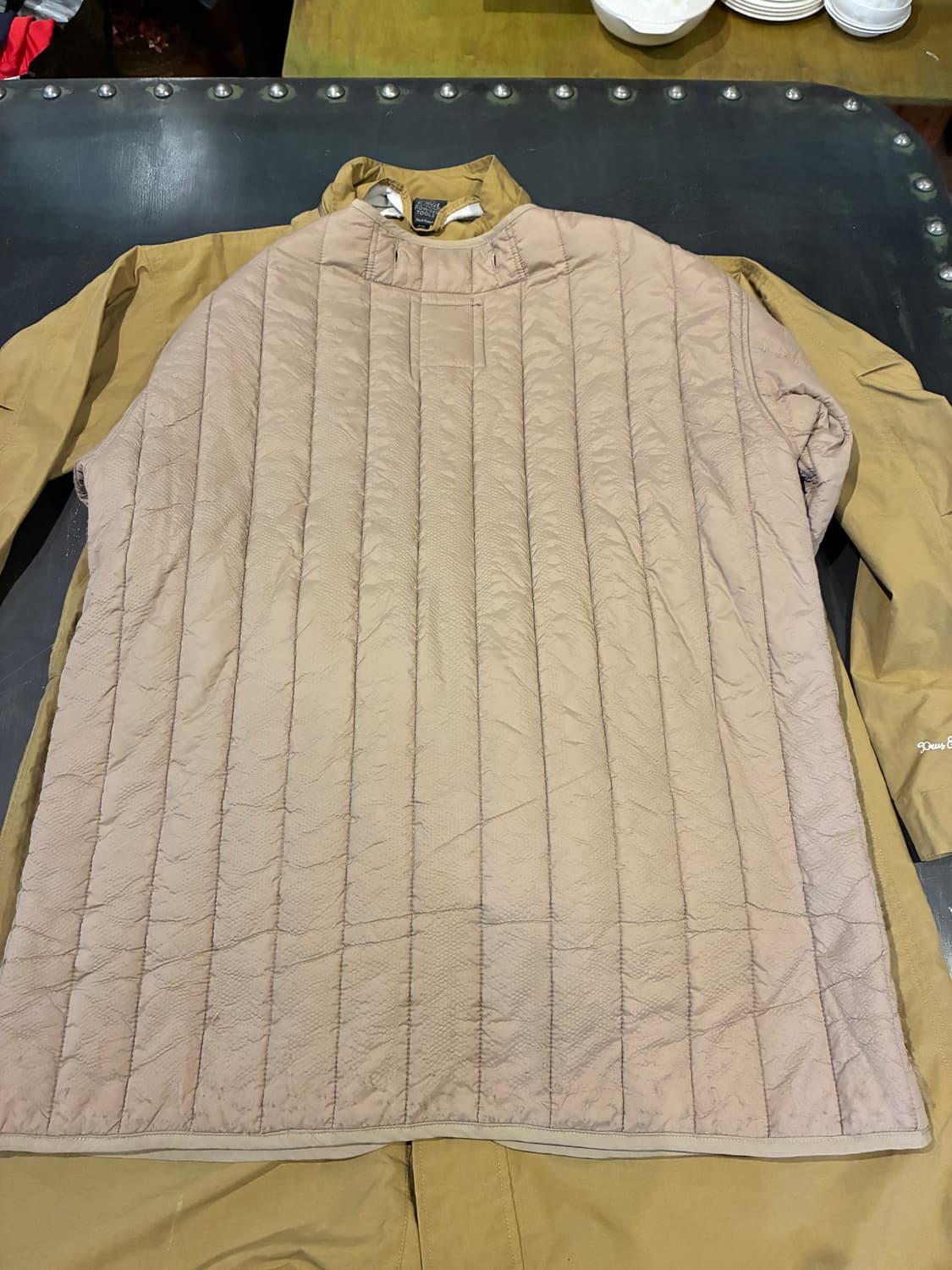 S-M) 데우스엑스마키나 야상 파카 브라운 상품이미지5