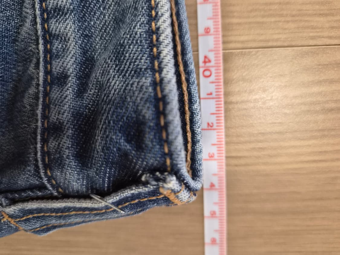 리바이스 엔지니어드진스 데님 7부 반바지 상품이미지8