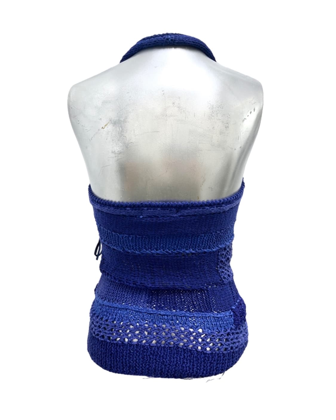 Blue knit halter neck 상품이미지4