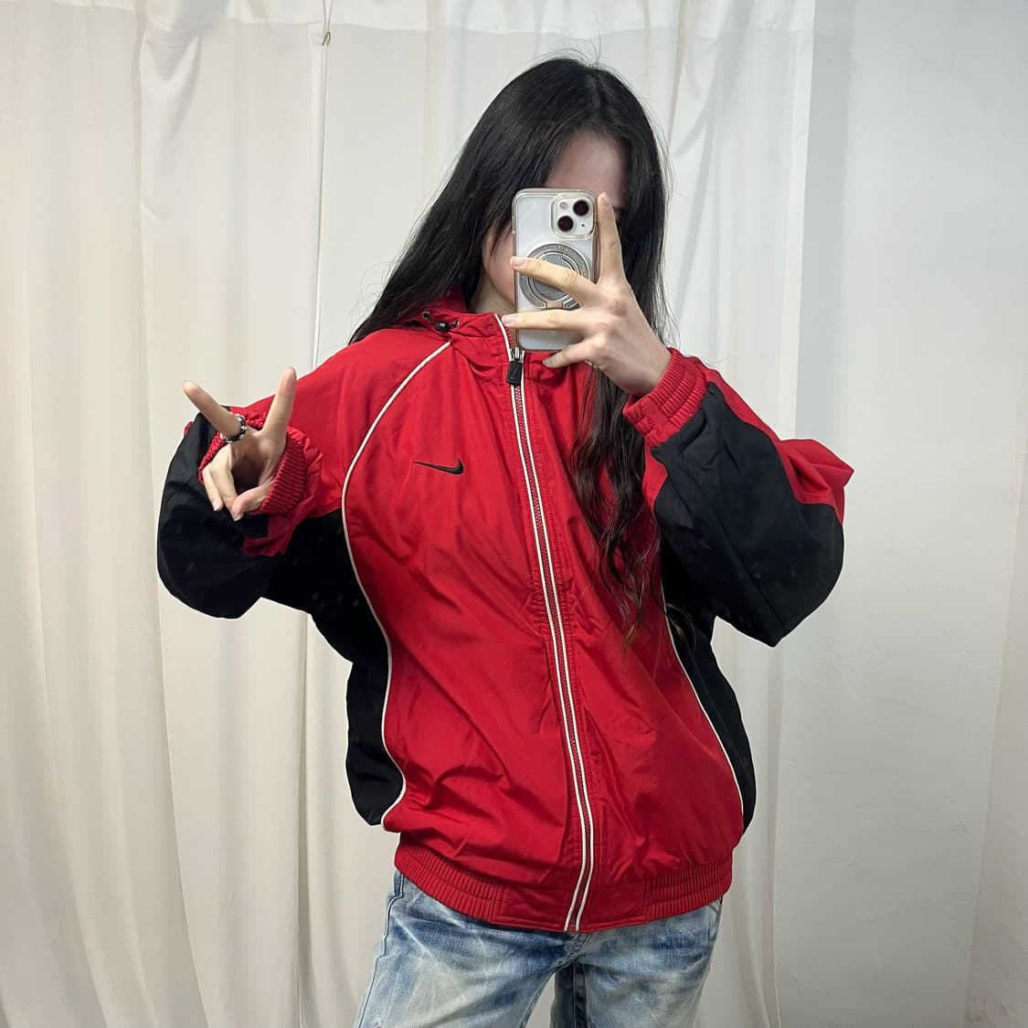Nike 00’s Red Jumper 상품이미지2