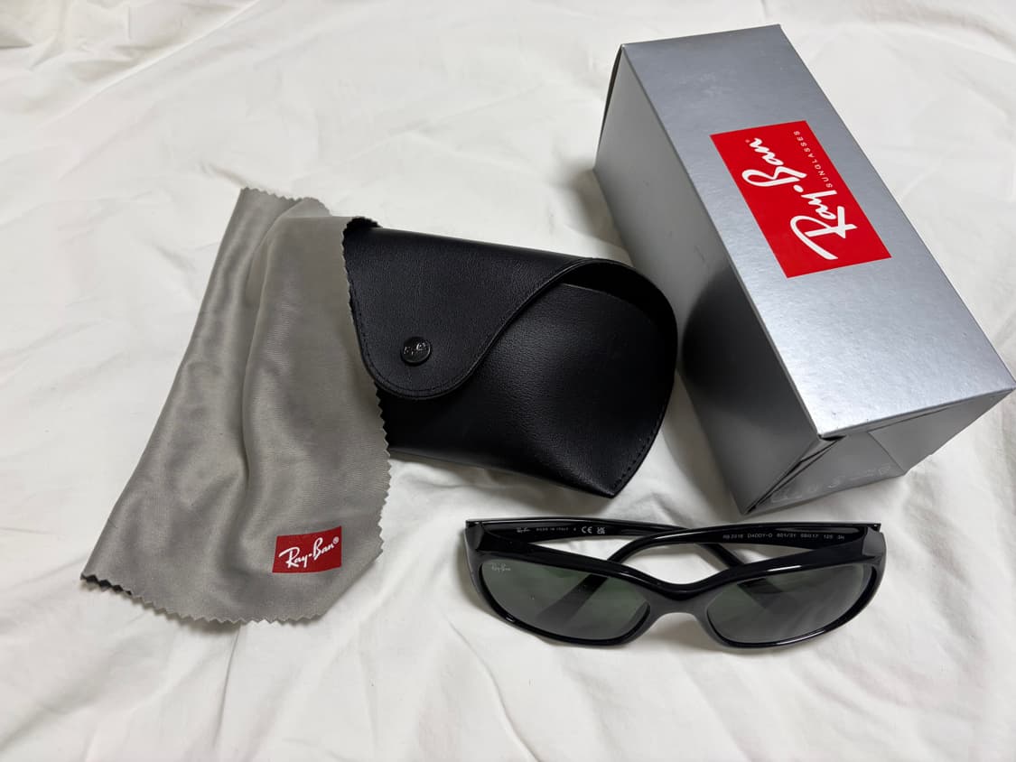 레이벤 RB2016 대디오 블랙 선글라스 상품이미지1