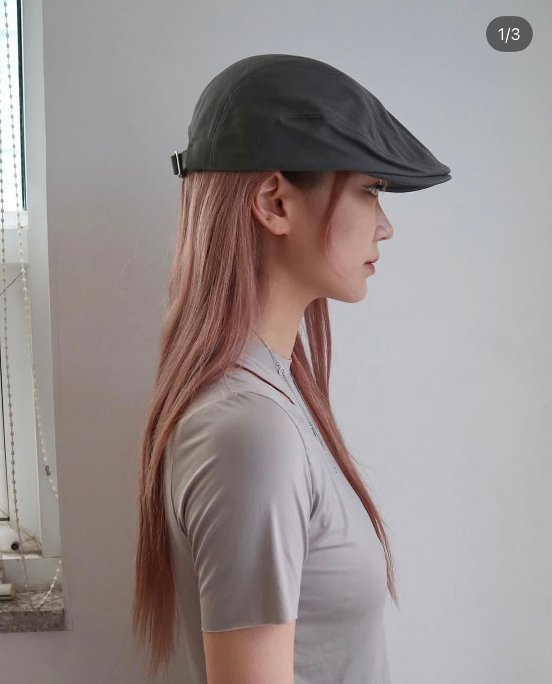 B3shop 비삼샵 헌팅캡 다크 그레이 상품이미지1