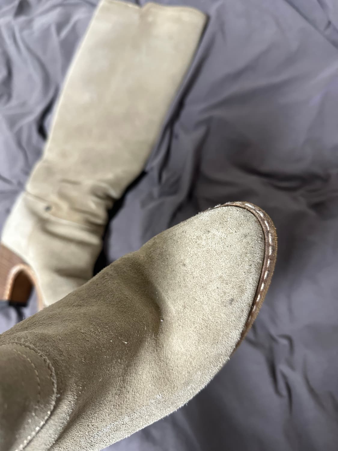 BUTTERO BEIGE BOOTS 베이지 롱 부츠 상품이미지6