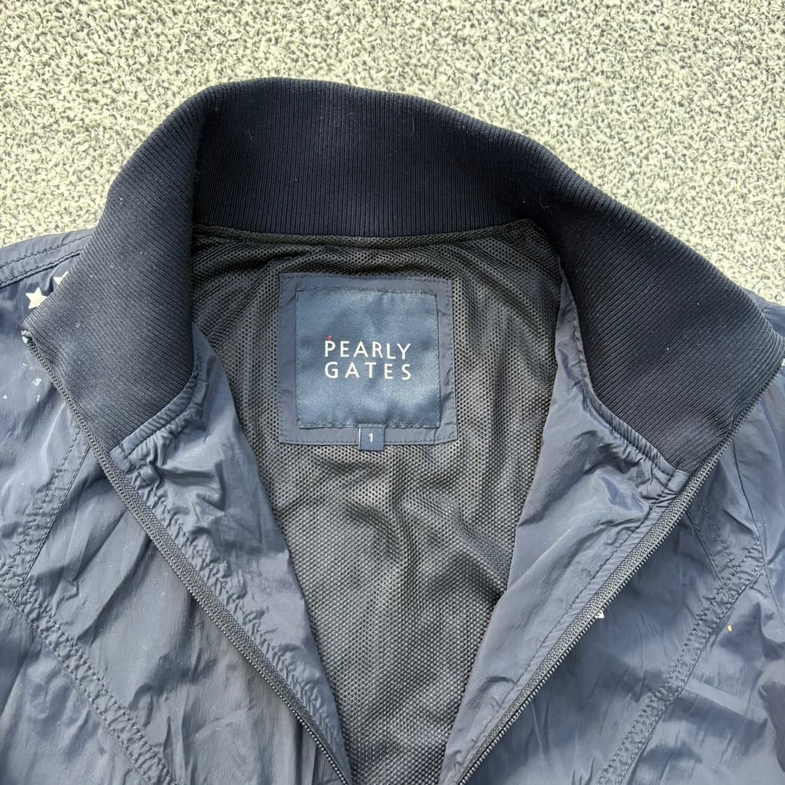 1 파리게이츠 남성 골프 집업 자켓 0423J 상품이미지4