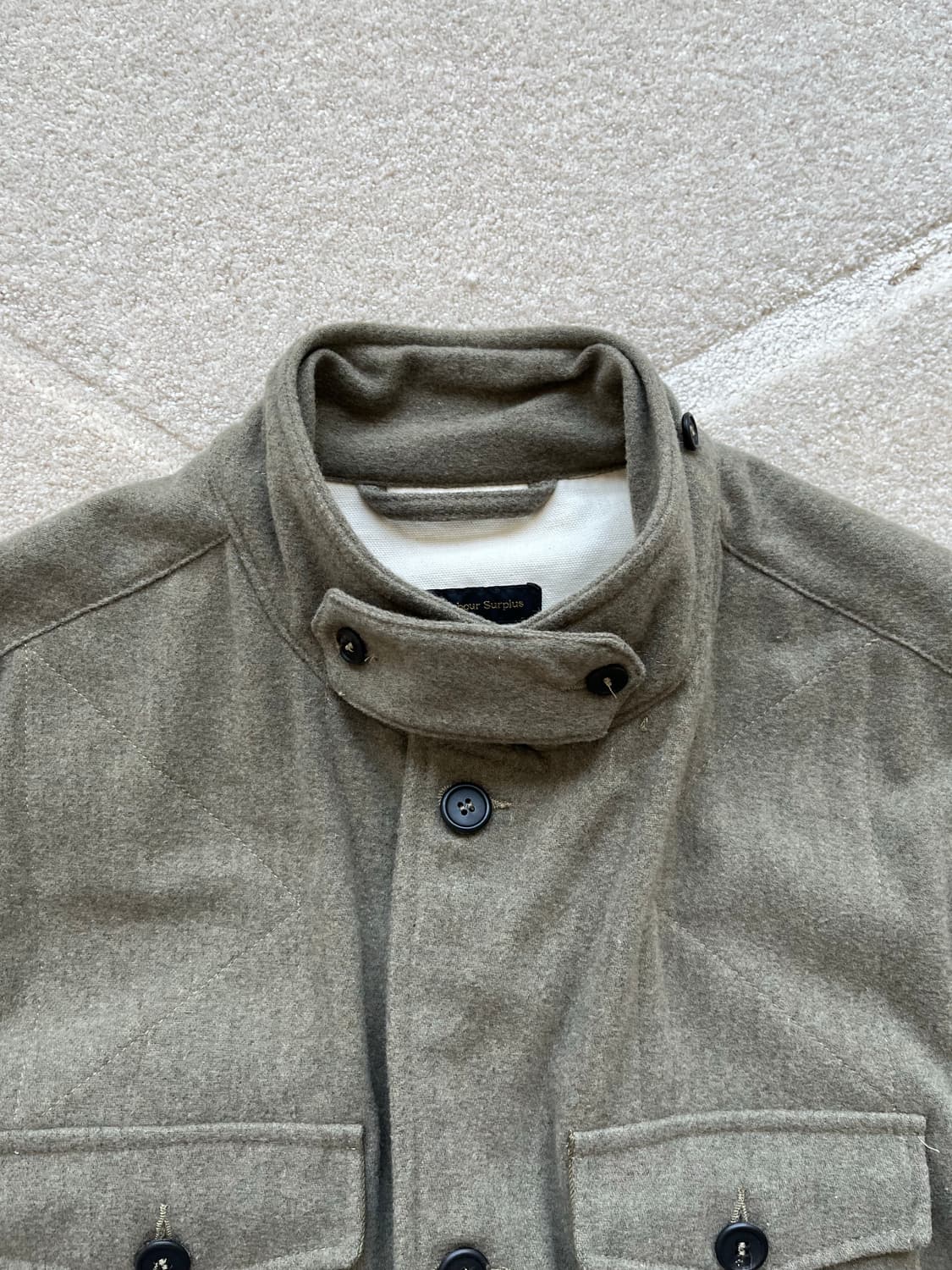 이스트하버서플러스 울 사파리 자켓 (105) 상품이미지6