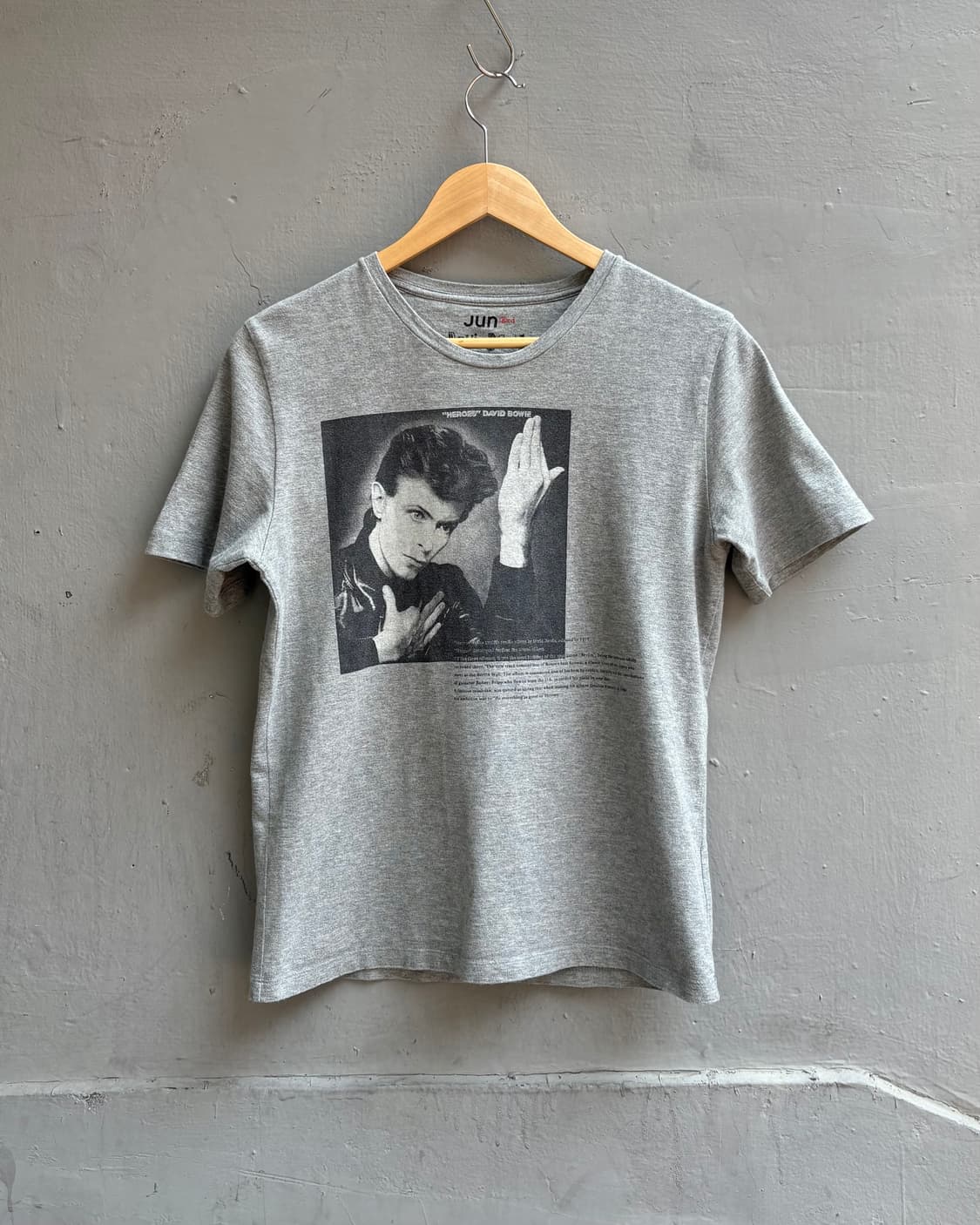 David Bowie 'Heroes' tee 상품이미지1