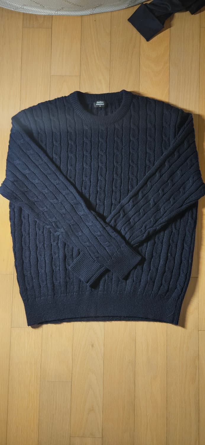 무텐다드 케이블니트 M 상품이미지1