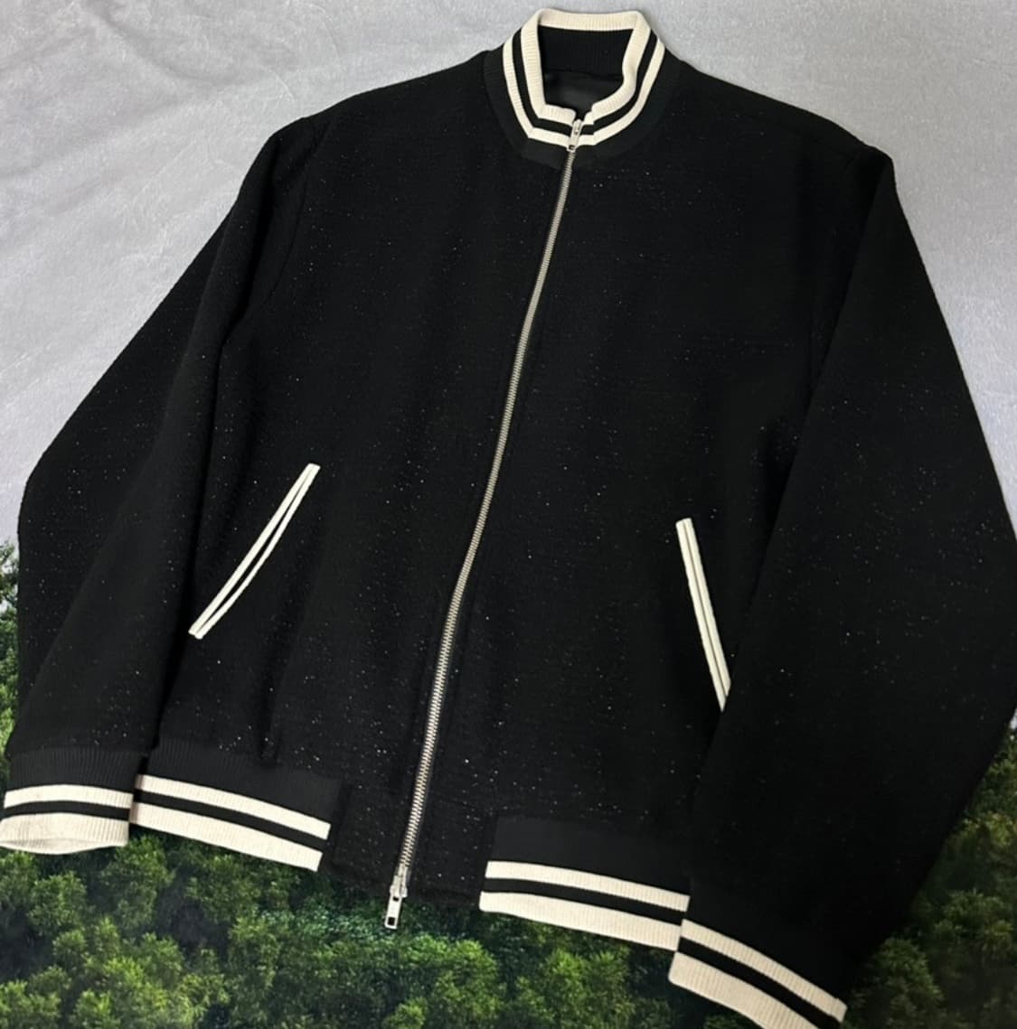 유스 트랙 자켓 트위드 M 상품이미지1