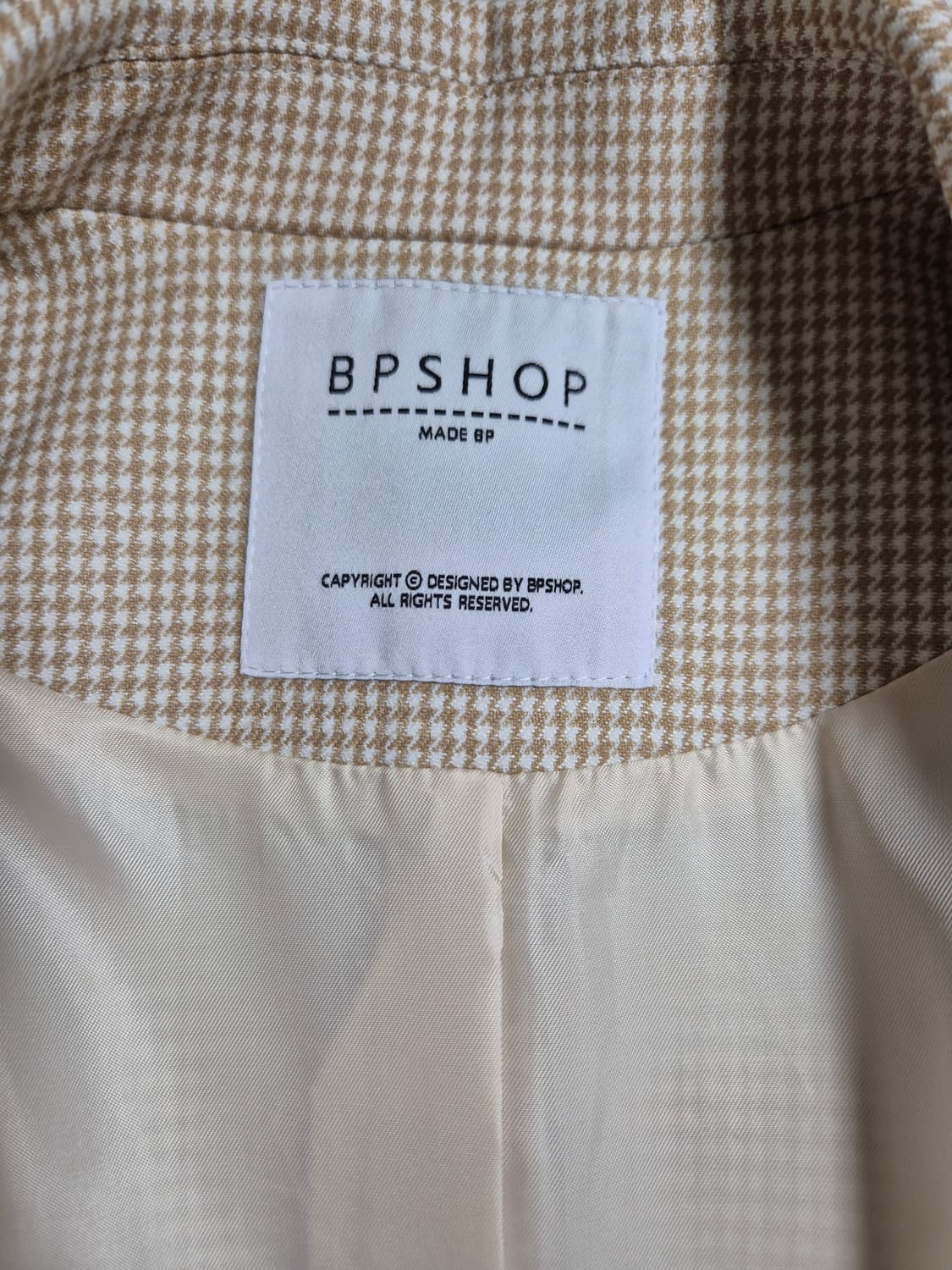 BPSHOP 비피삽 더블 블레이저 (새상품) 상품이미지7