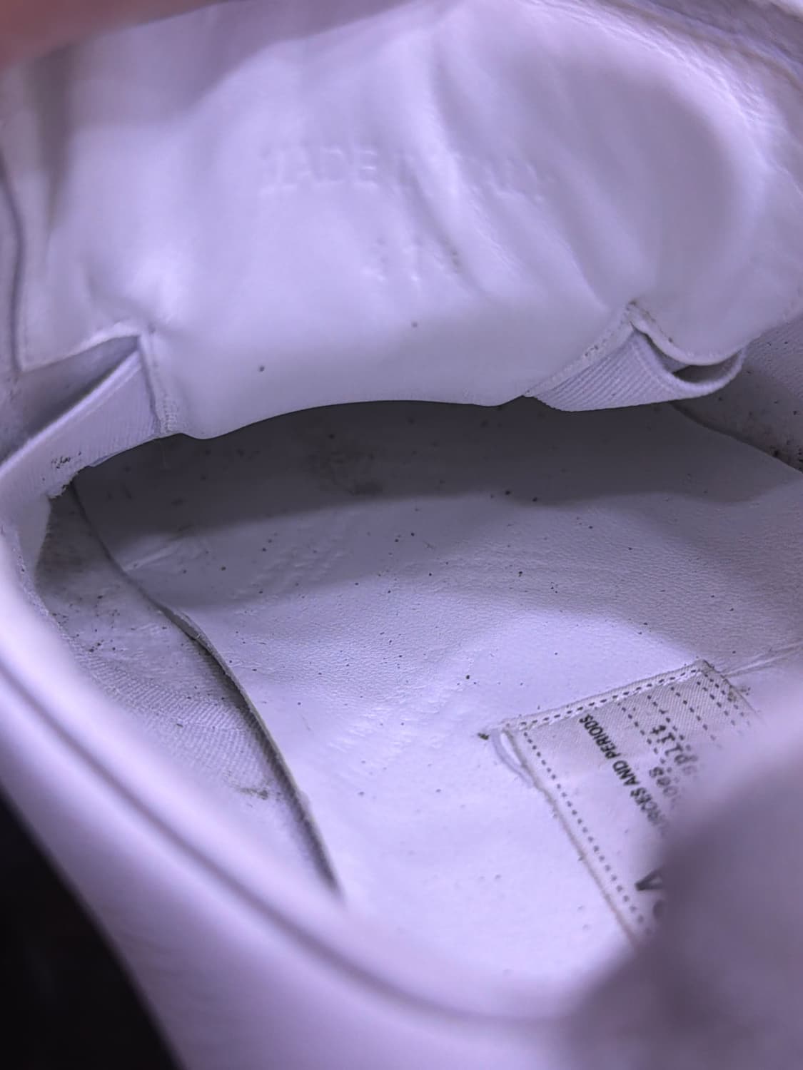 메종 마르지엘라 독일군 스니커즈 화이트 41.5 상품이미지10