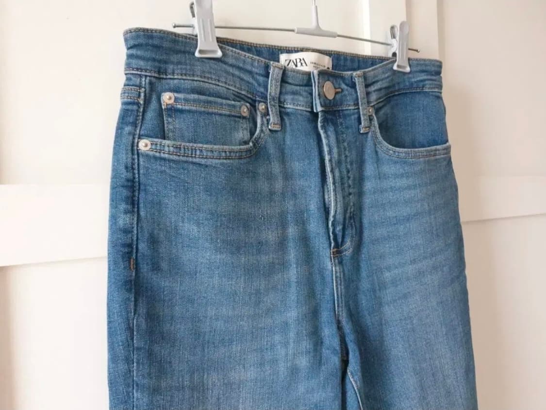 자라 청바지 크롭진 상품이미지3