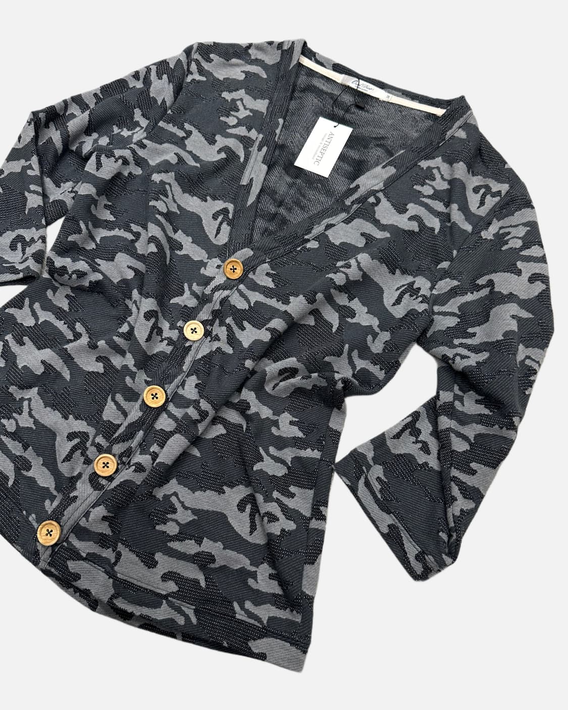 camo pattern short cardigan 상품이미지3