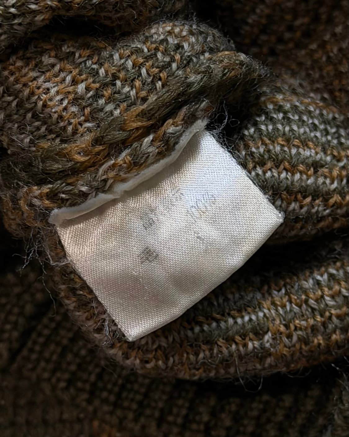 빈티지 올드스쿨 패턴 니트 스웨터 상품이미지7