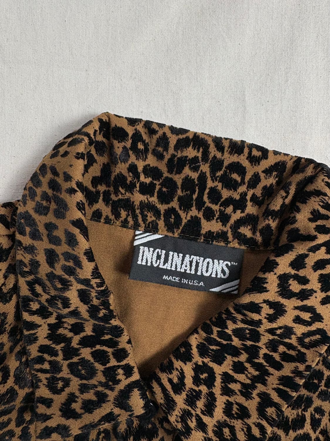 nclinations 인클리네이션 호피무늬 자켓 M 상품이미지4