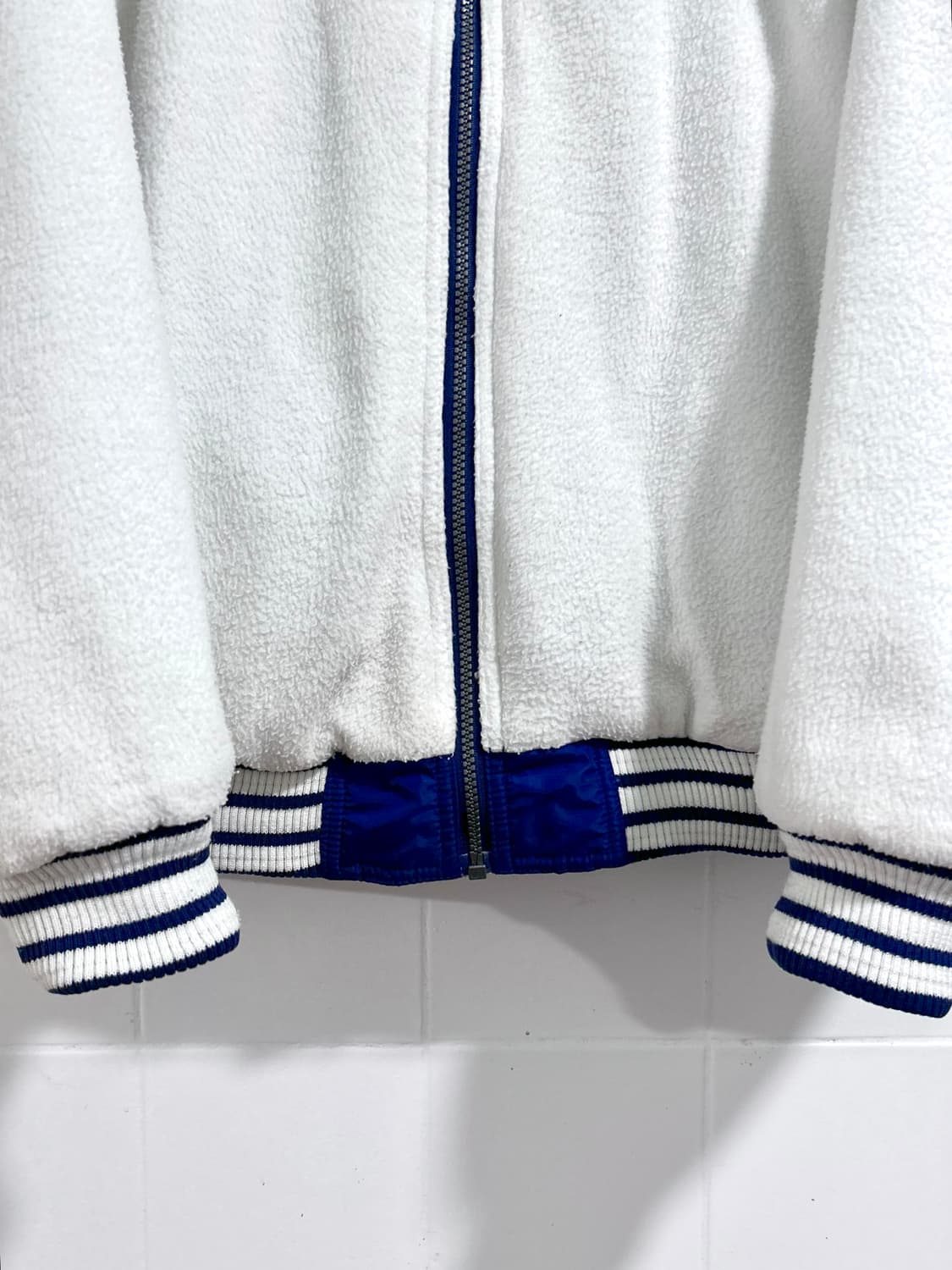 아디다스 양털 후리스 리버시블 자켓 90s 상품이미지3