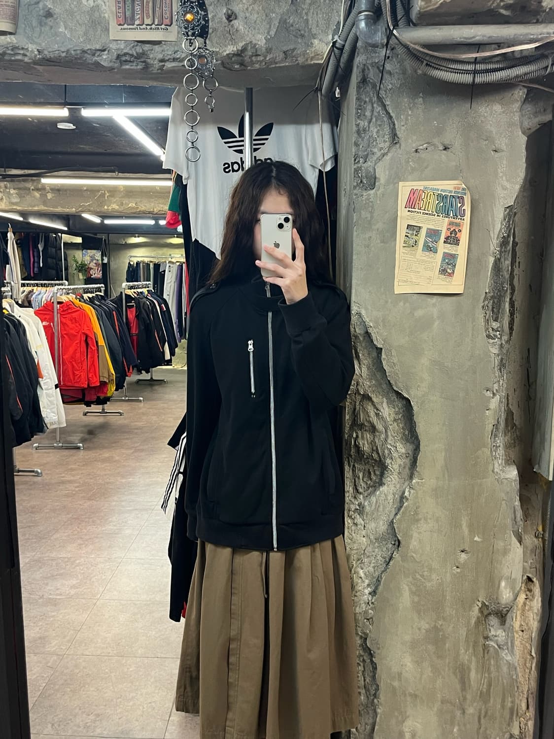 본더치 집업 자켓 블랙 M #csz2074 상품이미지2