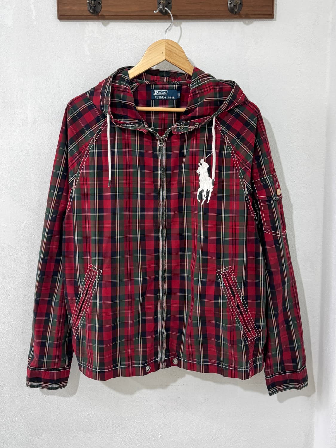 폴로 빅포니 타탄체크 자켓 상품이미지3