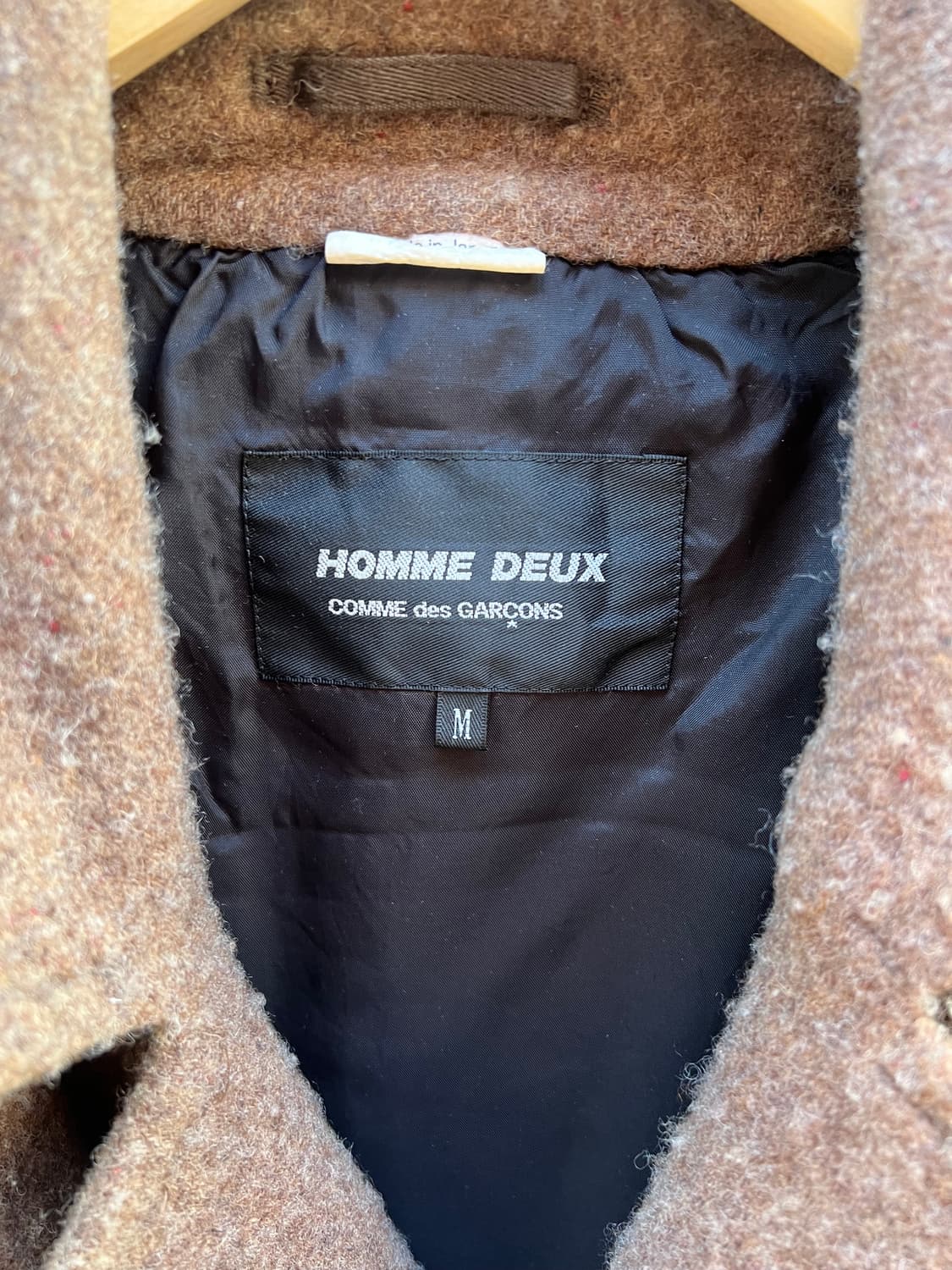 꼼데가르송 옴므 듀스 축융 코트 상품이미지3