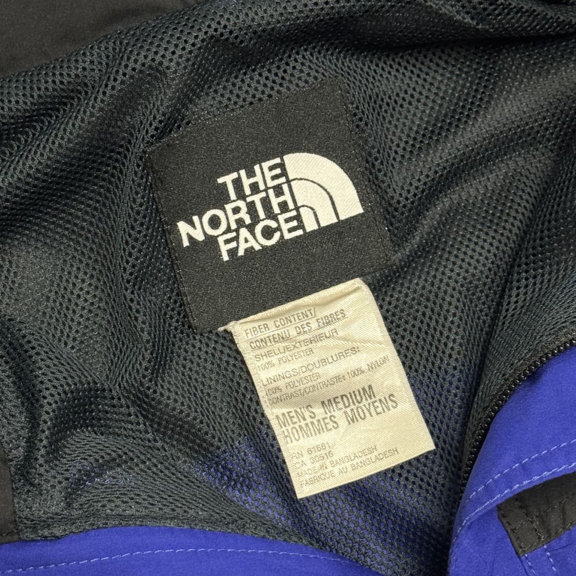 노스페이스 빈티지 퍼플 배색 바람막이 M(105) 상품이미지6