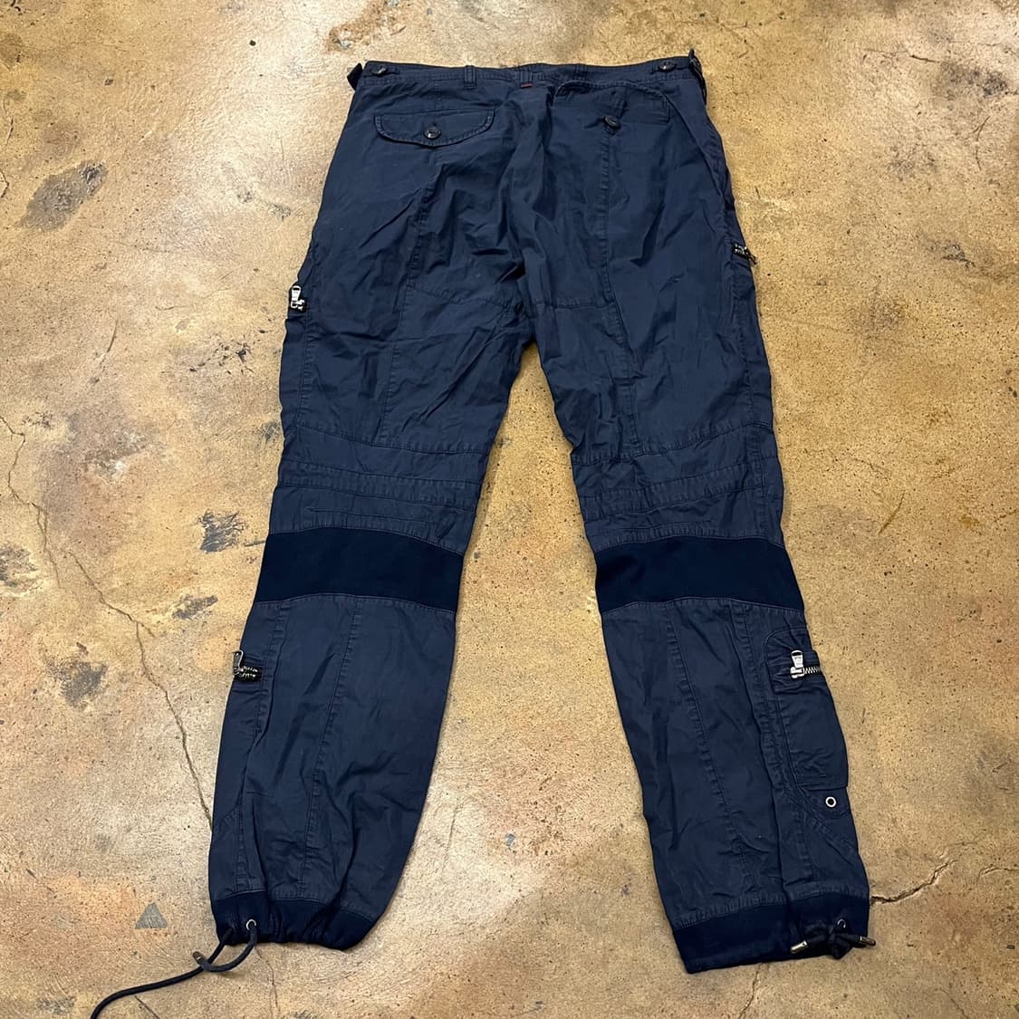 [정품/34] 랄프로렌 RLX 네이비 지퍼 디테일 카고 바지 b14 상품이미지3