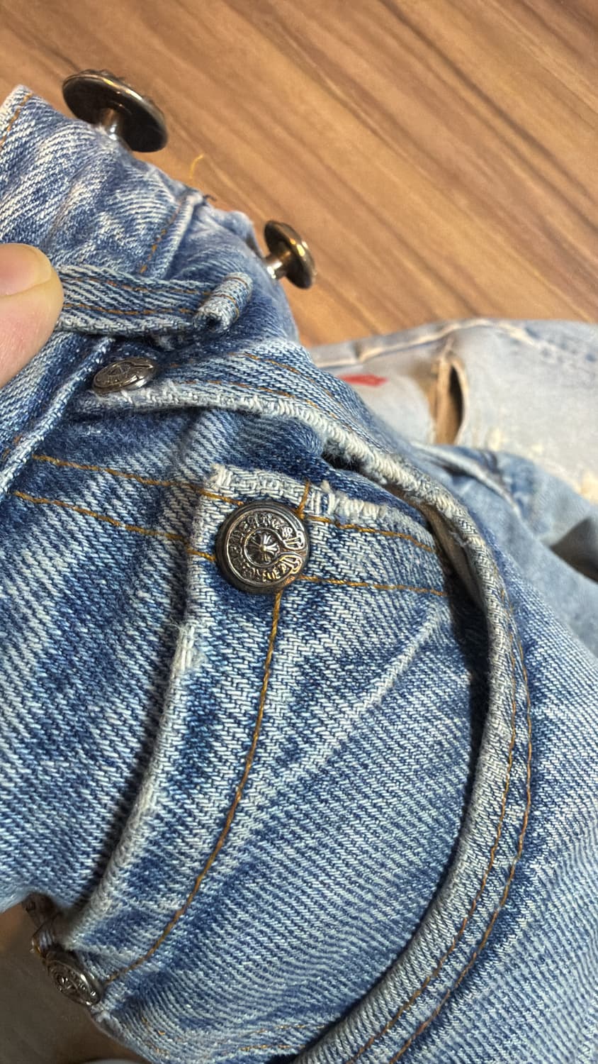 원오브원 크롬하츠 리바이스 501 상품이미지5