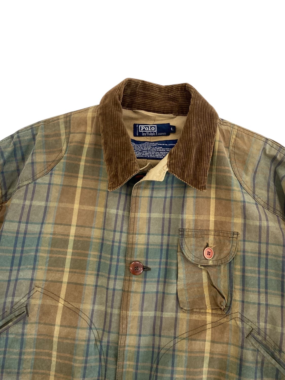 8-90‘s 폴로 랄프로렌 헌팅 자켓 상품이미지3