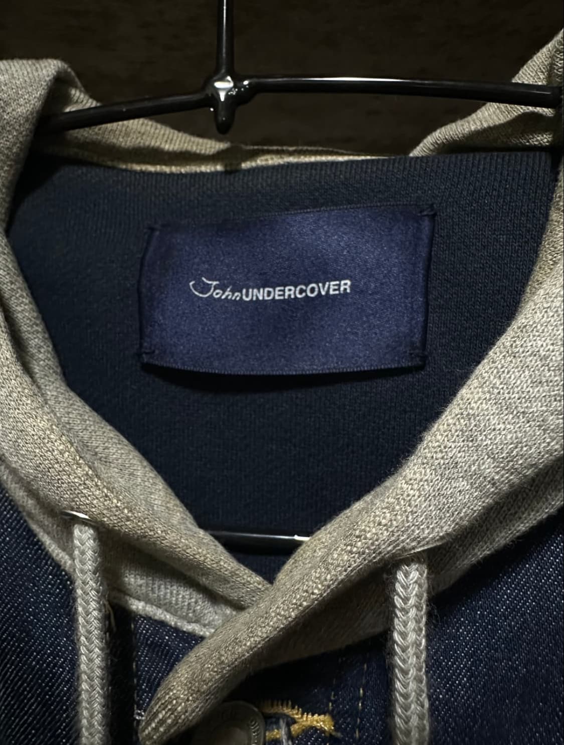 19ss 언더커버 도킹 레이어드 데님 자켓 상품이미지2