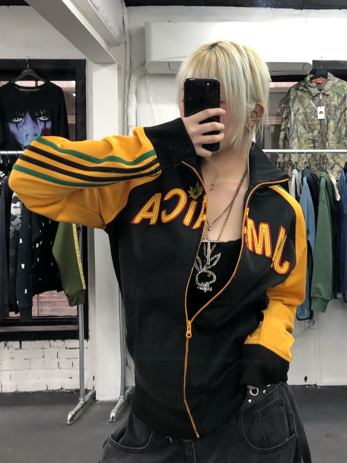 VTG 자메이카 트랙탑 져지 상품이미지1