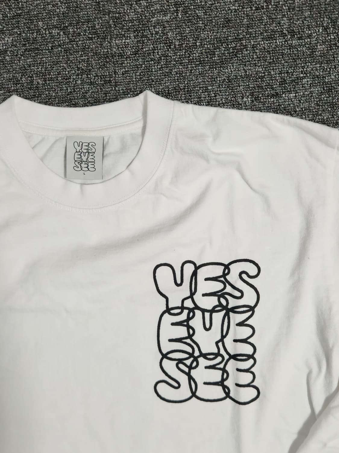 예스아이씨 로고 롱슬리브 상품이미지2