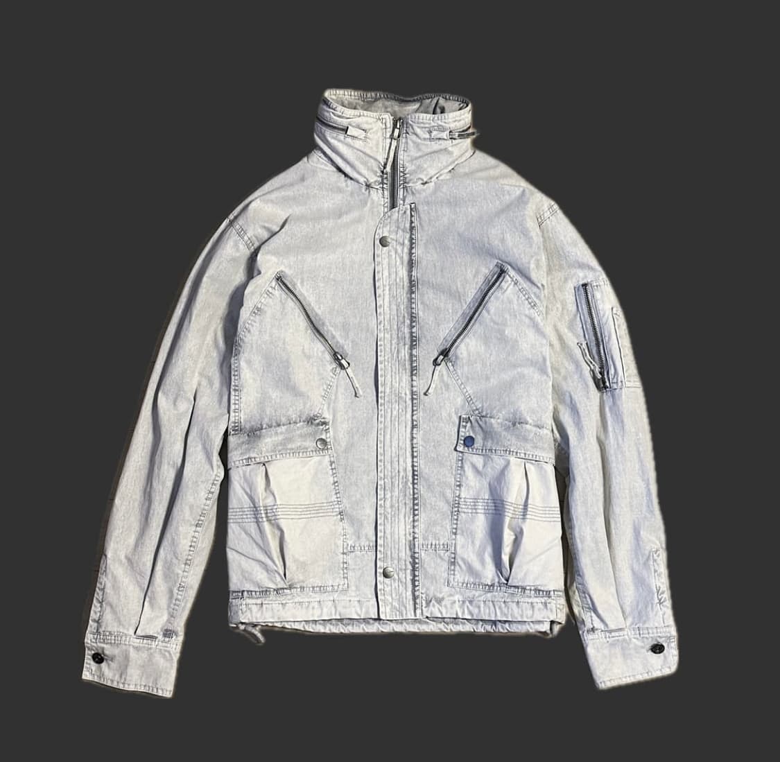 23 f/w 혜인서 화이트 유틸리티 자켓 (3) 상품이미지1