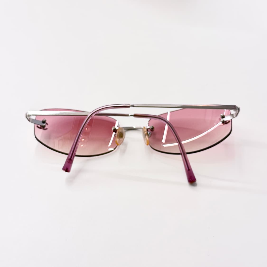 00's 샤넬 4002 림리스 무테 선글라스  상품이미지7