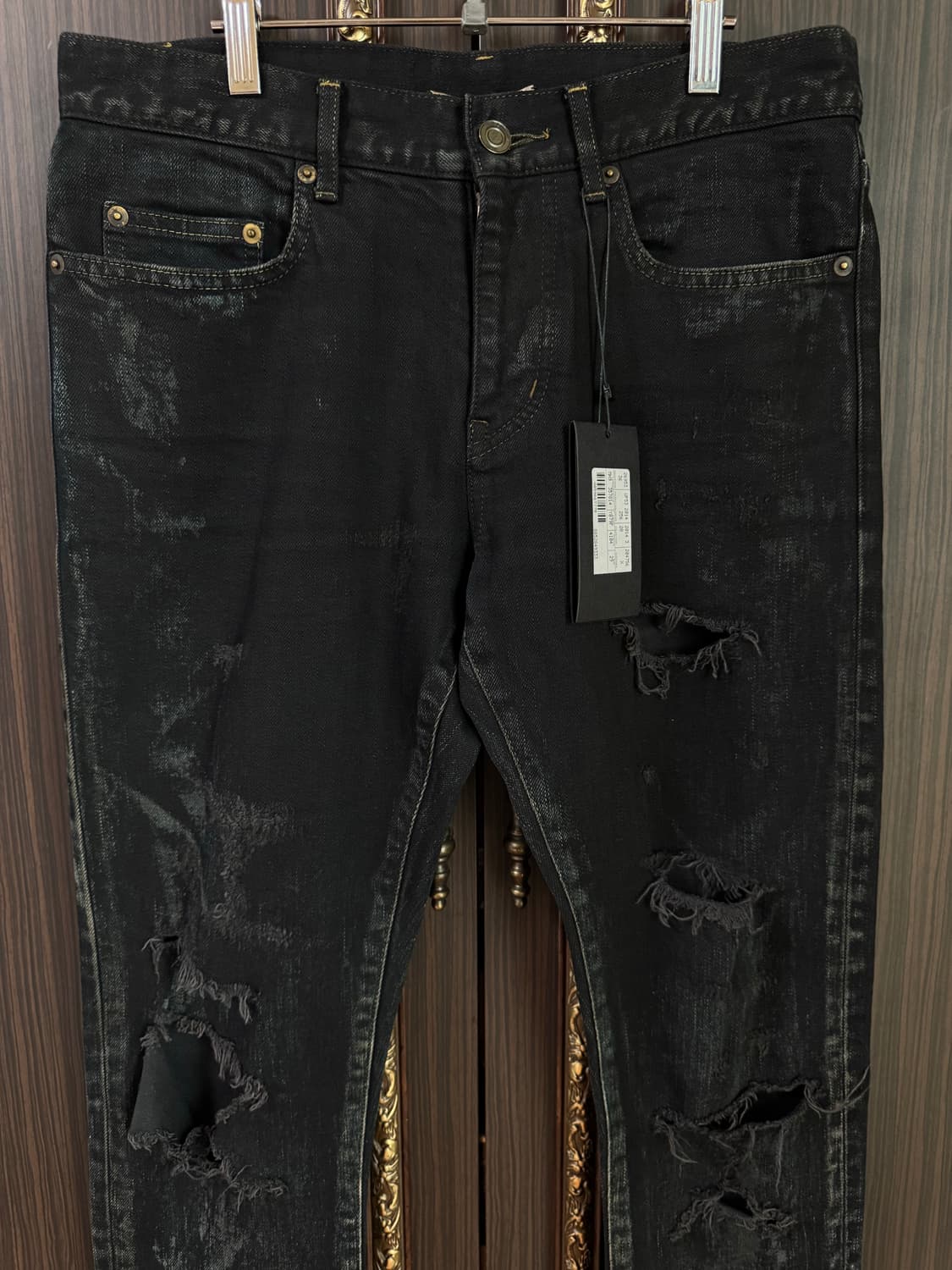 생로랑 14fw 블랙 무파진 상품이미지2