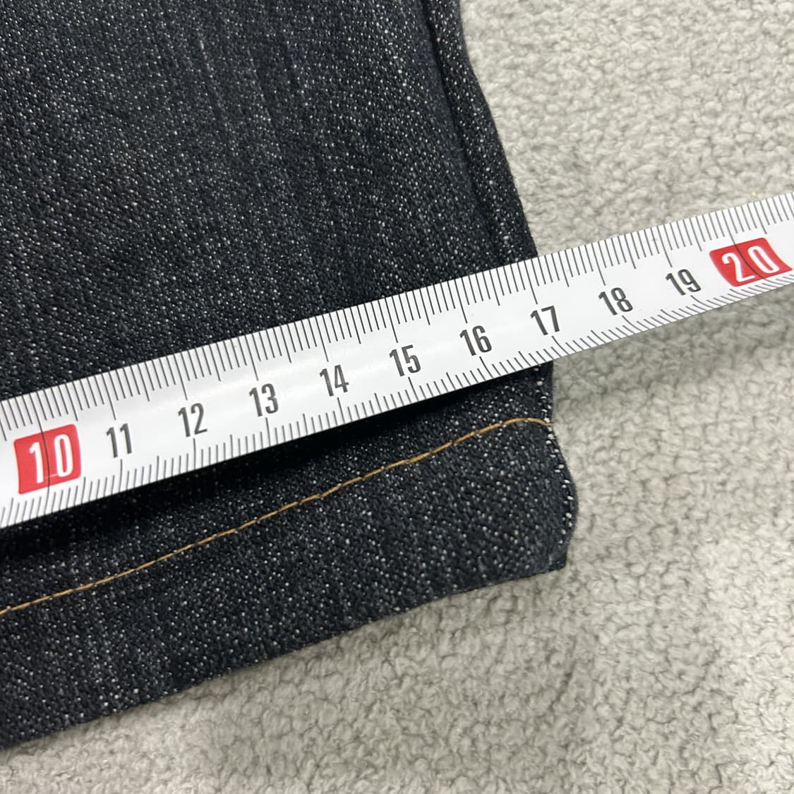 쿠 헤리티지 데님 블랙 스티치 진 32 상품이미지9