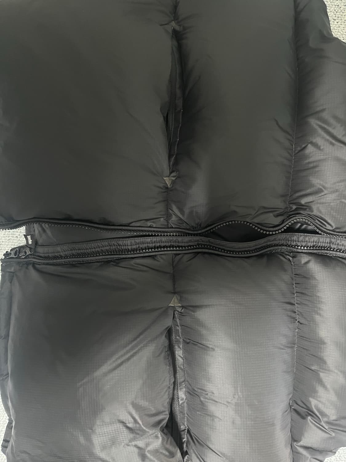 디네댓 퍼텍스 조끼패딩 블랙 XL사이즈 상품이미지5