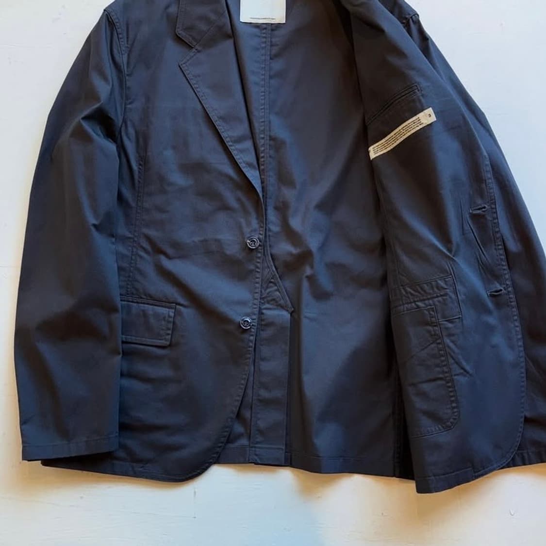 23fm 포터리 챠콜 코튼 블레이져 상품이미지5