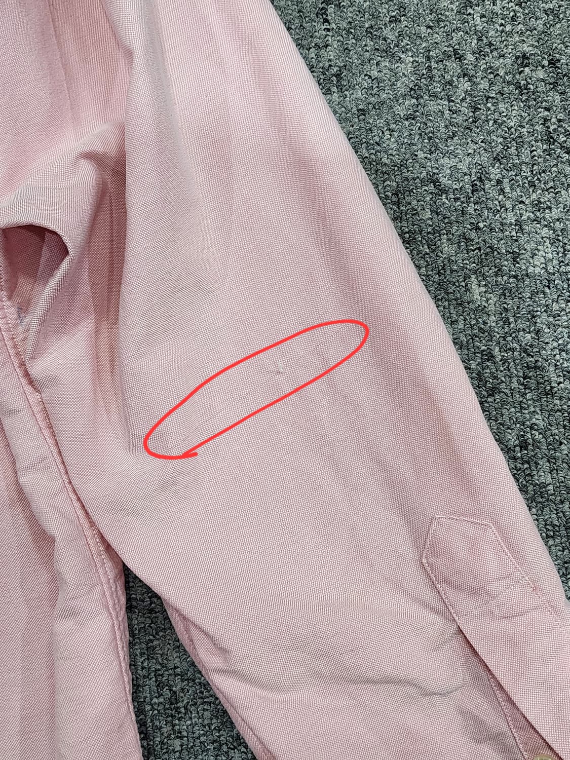 폴로 랄프로렌 블레이크 옥스포드 셔츠 핑크 L 상품이미지4