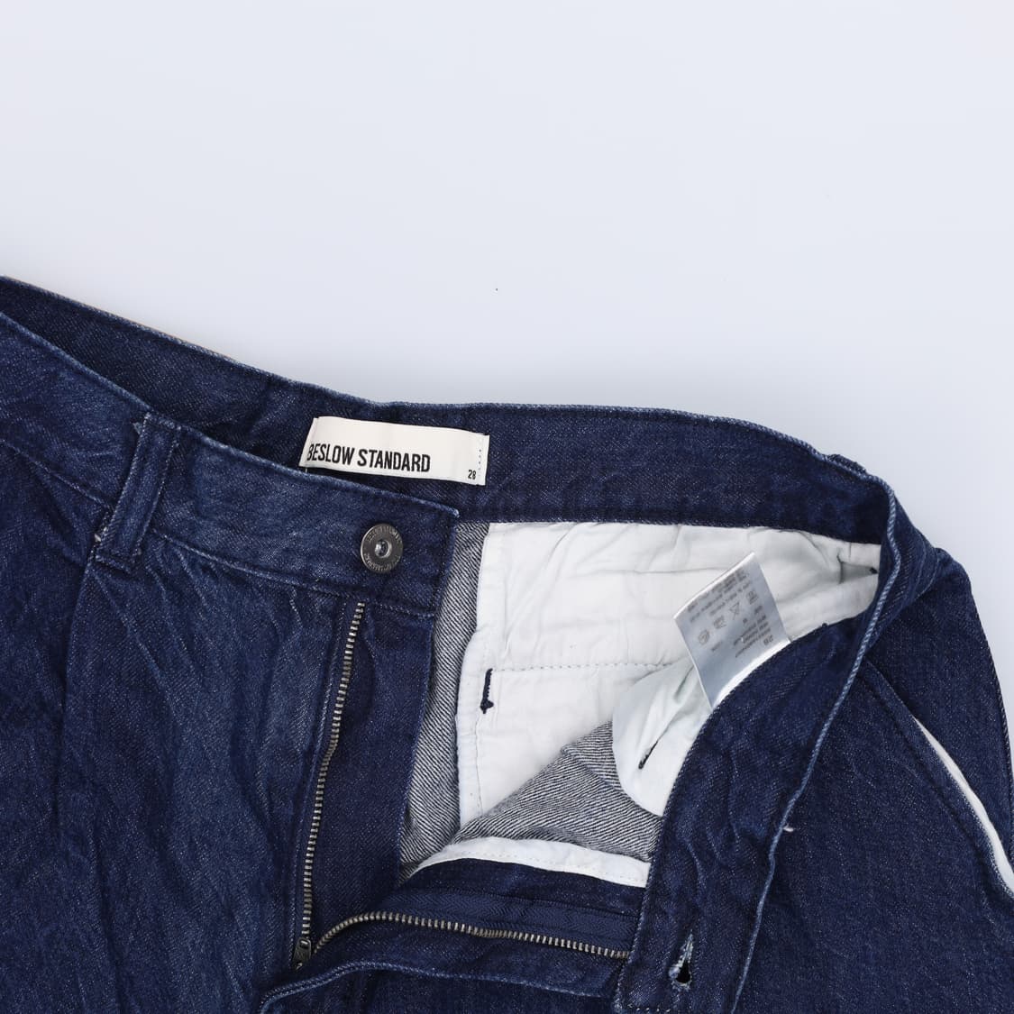28 비슬로우 와이드 데님팬츠 0225H1 상품이미지5