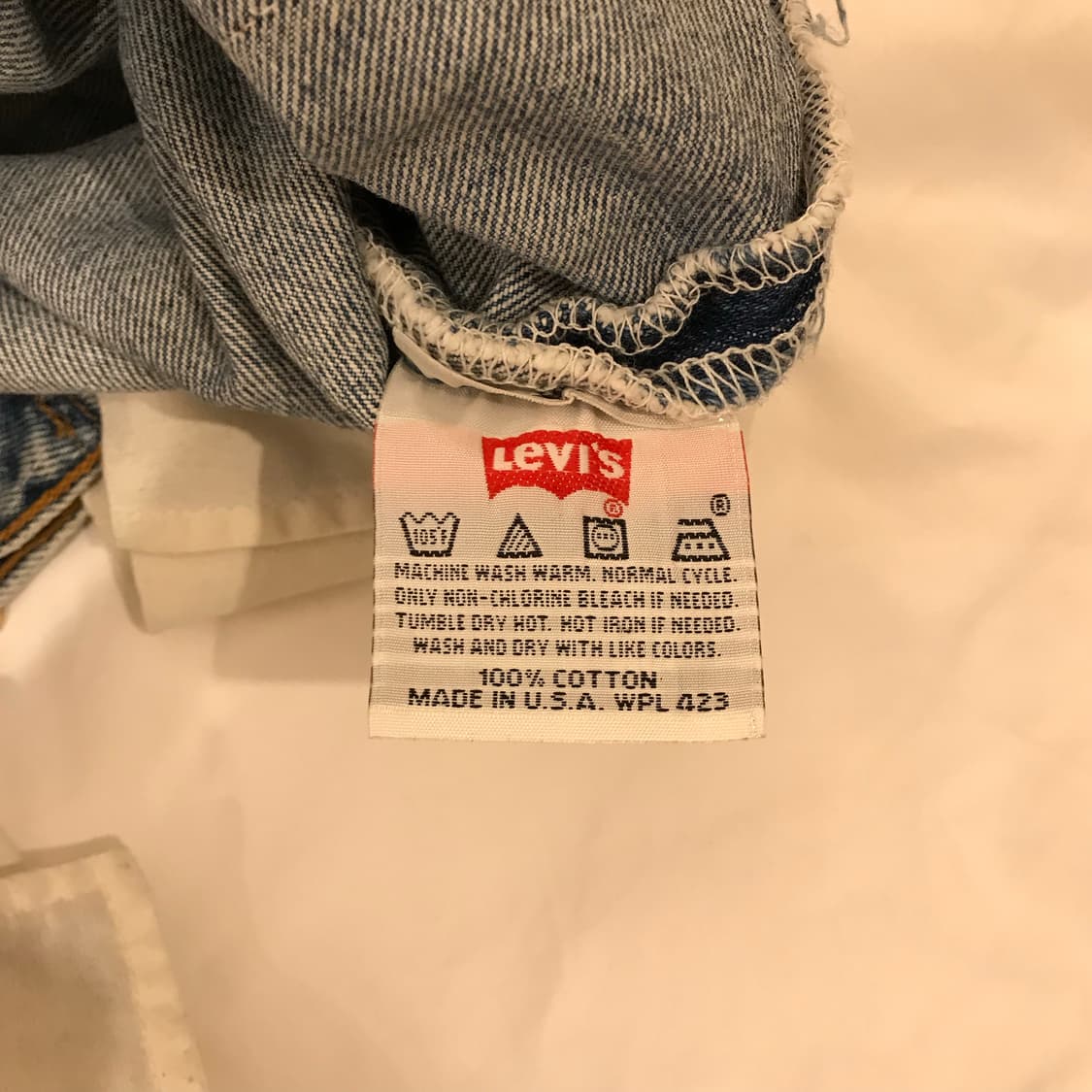 리바이스 501 90s USA 데님 상품이미지6