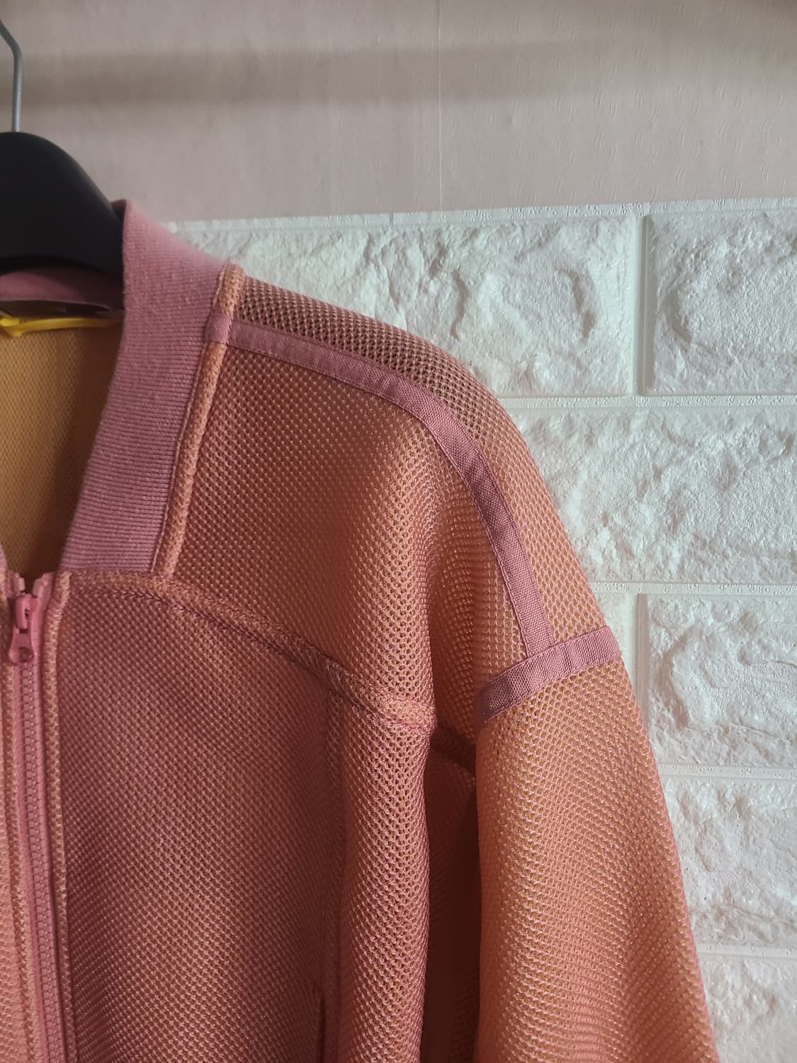 [수165]아디다스x스텔라맥카트니 핑크 메쉬 집업 자켓(55) 상품이미지3