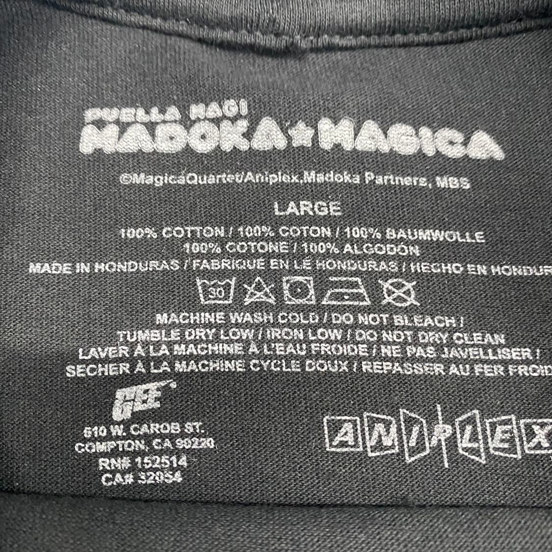 마도카 마기카 오피셜 애니메이션 티셔츠 상품이미지3