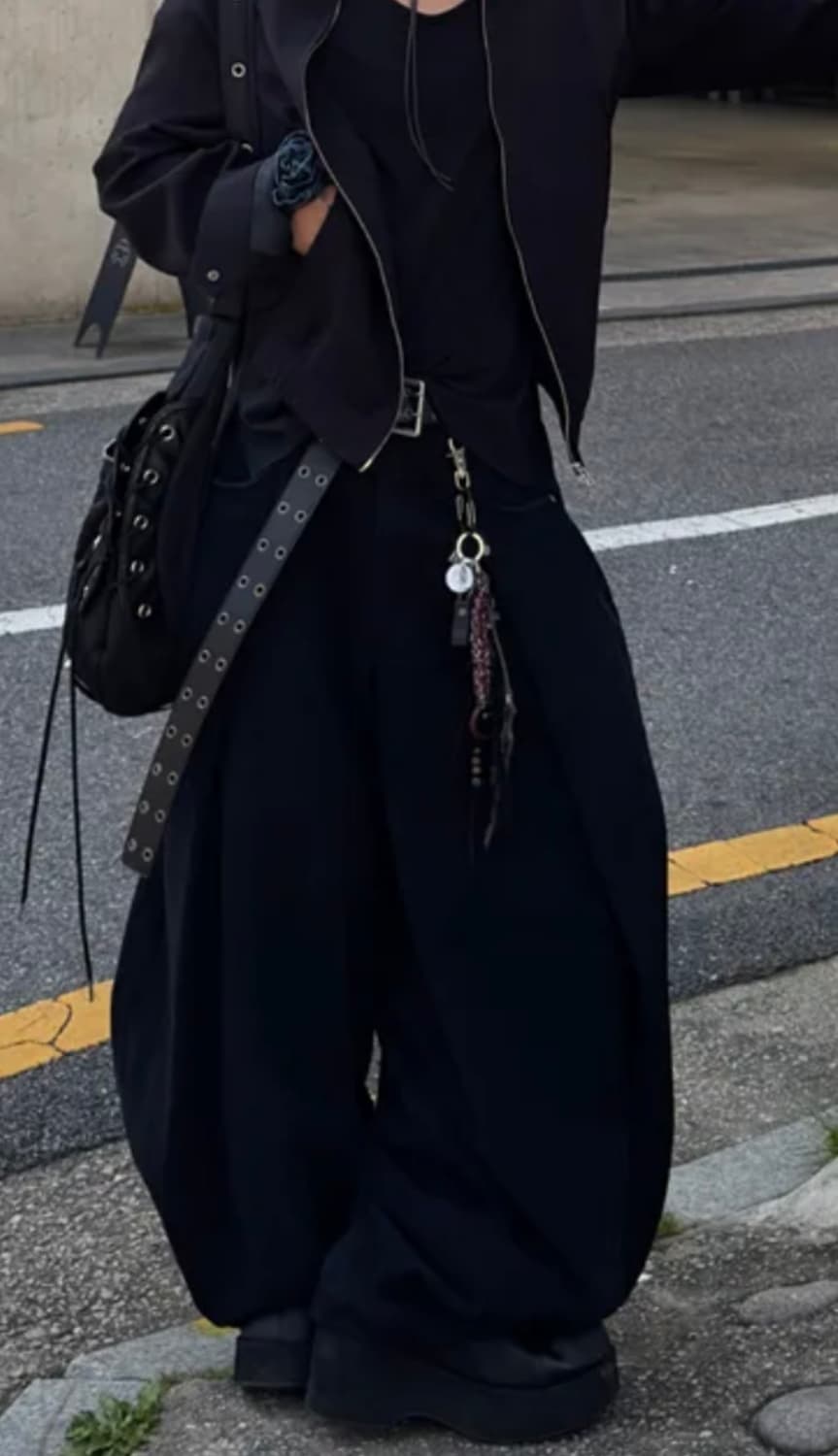 포스센스티브 아일렛 버클 롱 벨트 상품이미지2