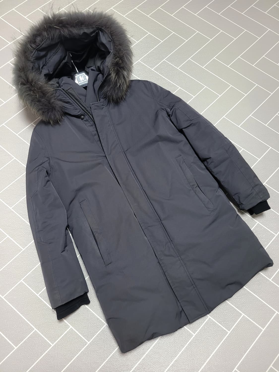 지오 송지오 리얼 라쿤 덕 다운 패딩 100 (95~97) 상품이미지1