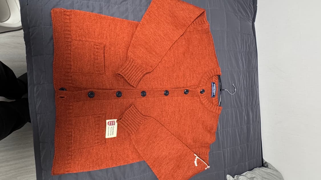 건지울른스 가디건 엠버 44사이즈 상품이미지1