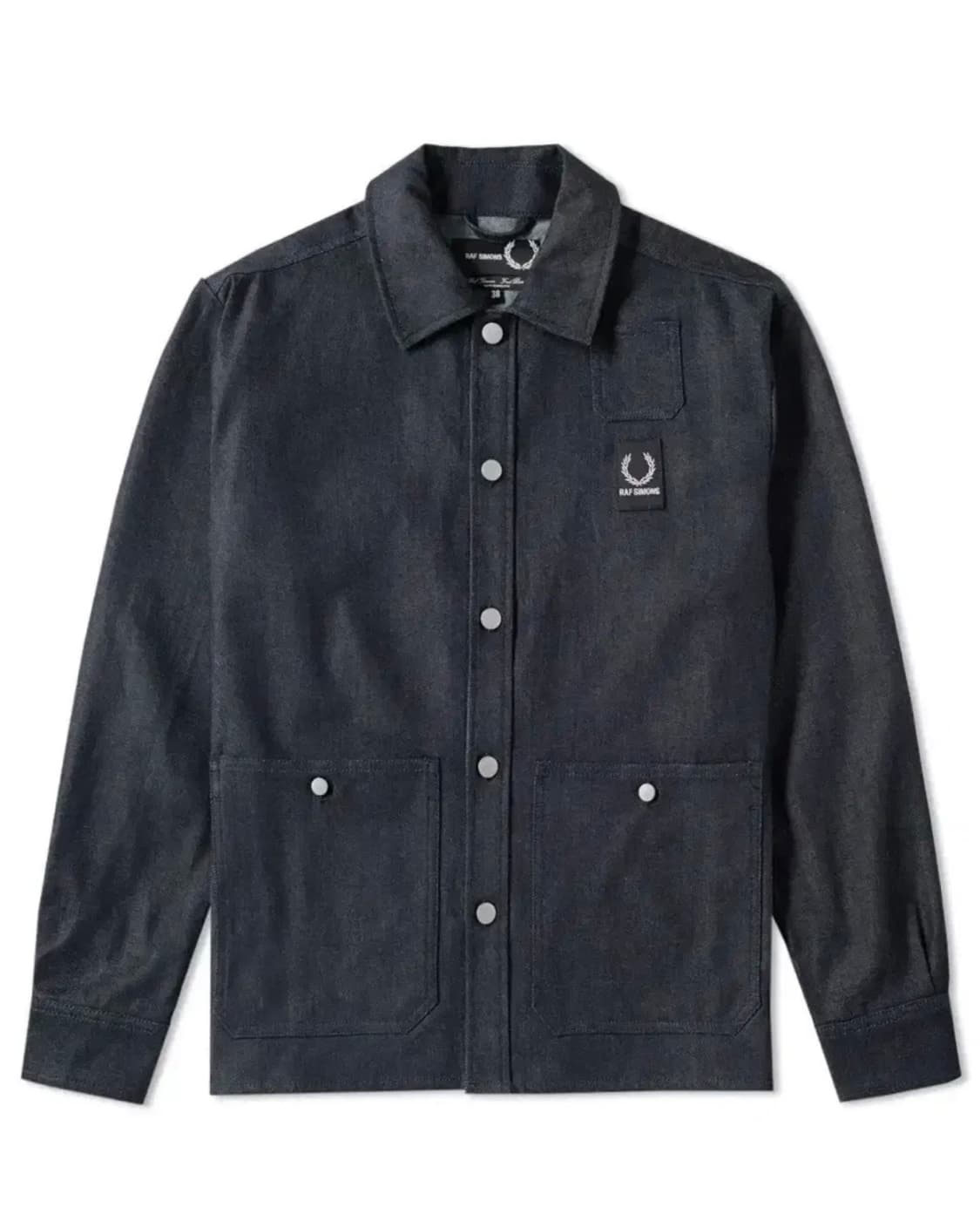 [38/XL]라프시몬스X프레드페리 데님 셔츠 자켓 상품이미지1