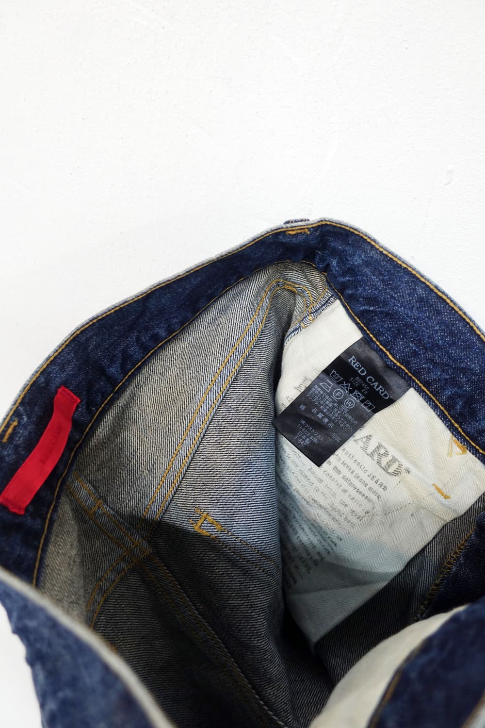레드 카드 와이드 데님 팬츠 상품이미지8