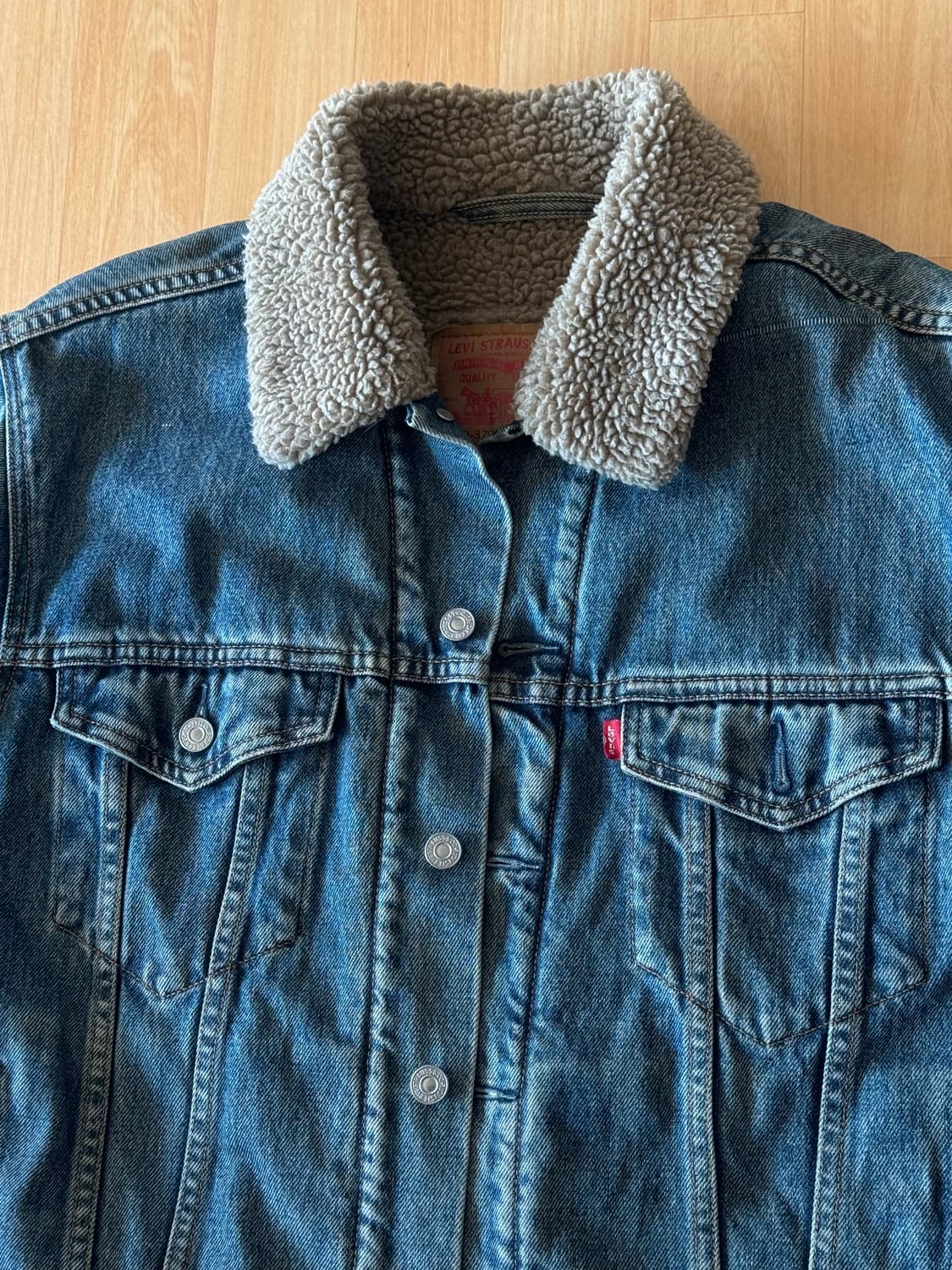 [M] 리바이스 쉐르파 자켓 판매해요 상품이미지1