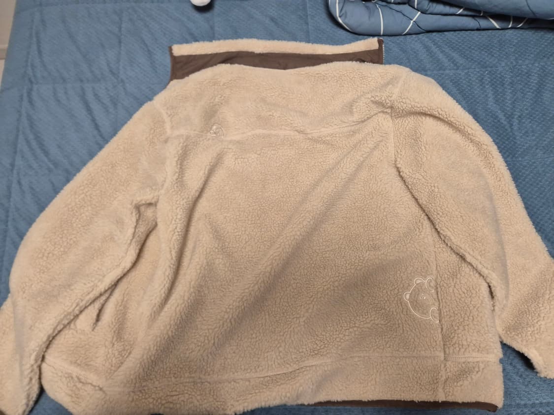 라인 프랜즈 플리스 남여공용 상품이미지5