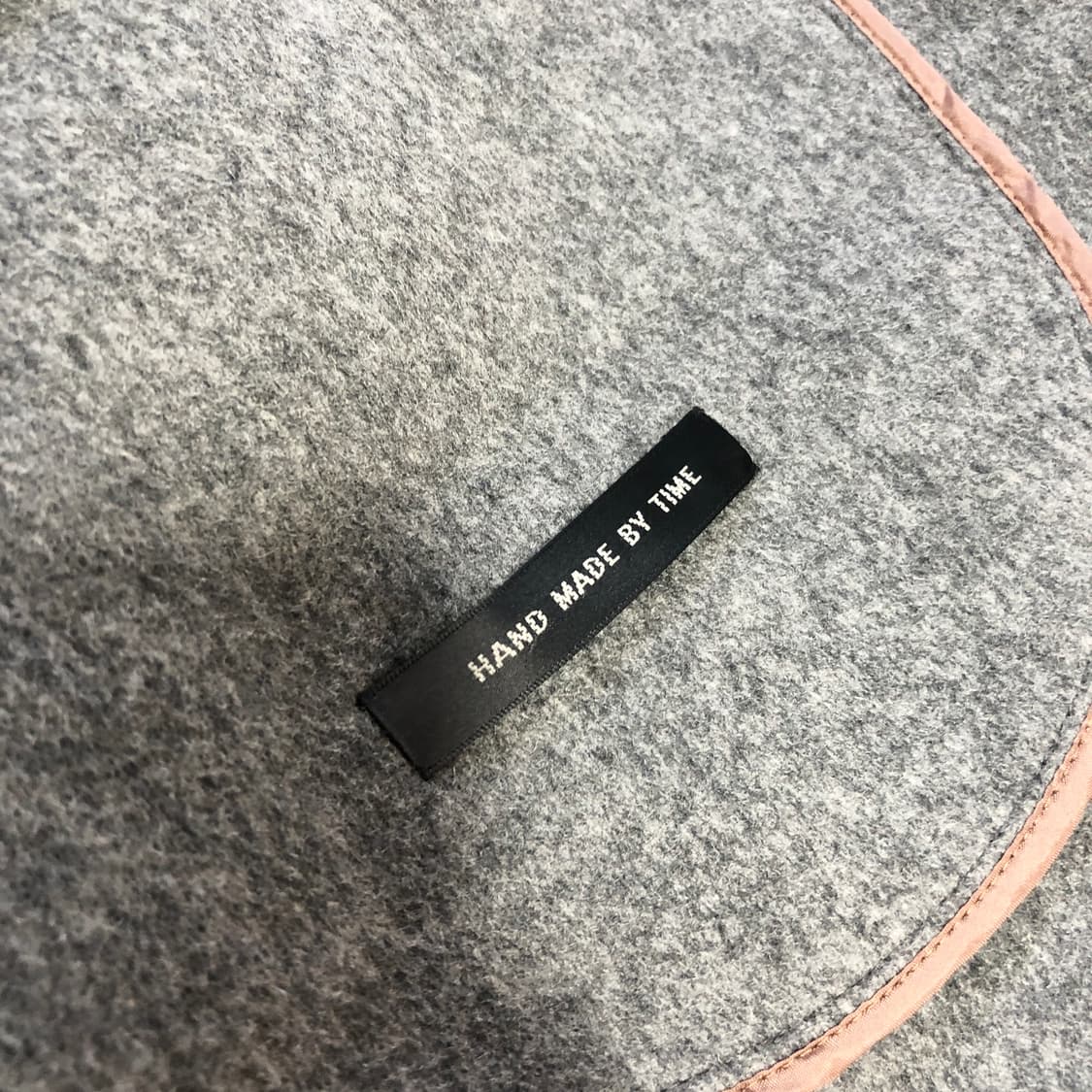 Time 타임 핸드메이드 캐시미어 코트 M 상품이미지7