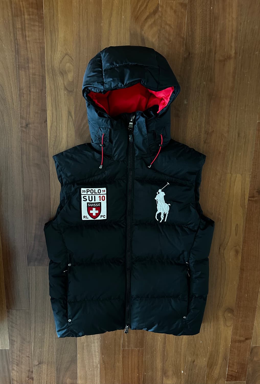 폴로 랄프로렌 빅포니 스위스 패딩조끼 S 상품이미지1