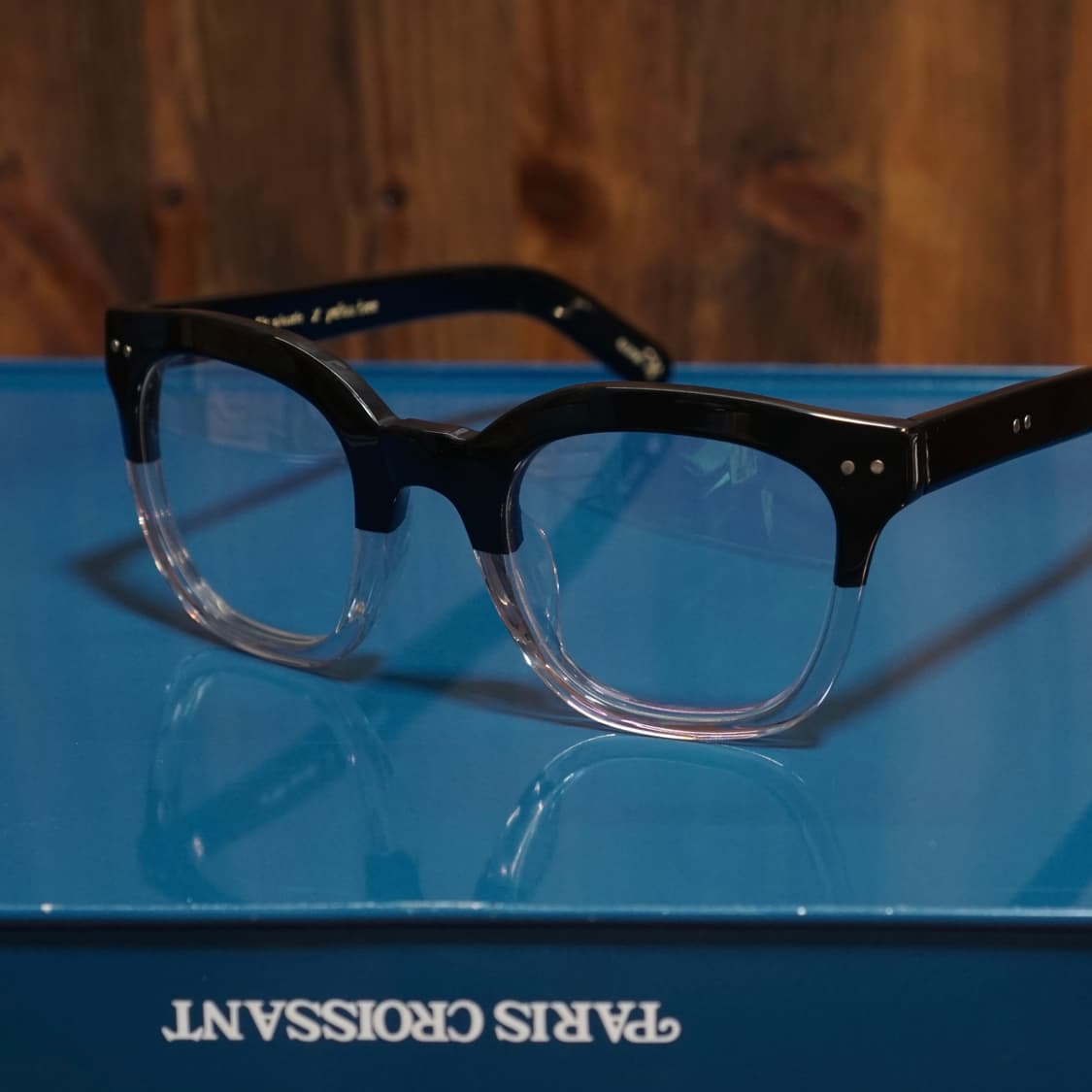 그라픽 플라스틱 X 옐로우비 투톤 안경 상품이미지2